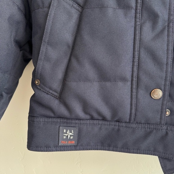 Polo Ralph Lauren Vintage 90s Fur Collared Puffer Jacket Navy blue
Size S - Picture 6 of 8